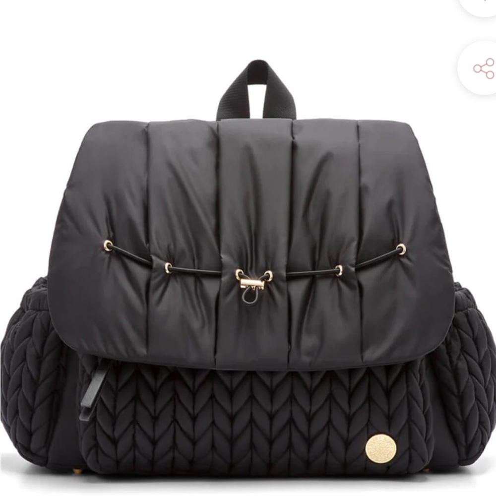 Happ brand diaper bag. Levy Backpack Black